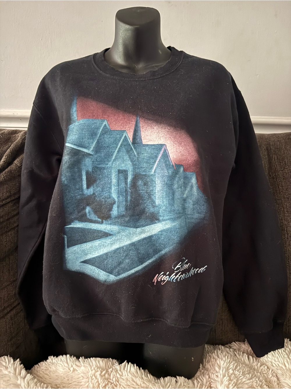 BLUE NEIGHBOURHOOD CREWNECK SWEATSHIRT Troye Sivan size L